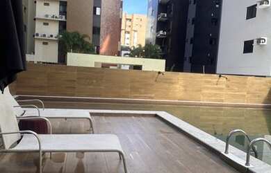 Imagem: O apartamento possui 1 Dormitório, 1 Banheiro, 1 Vaga na garagem