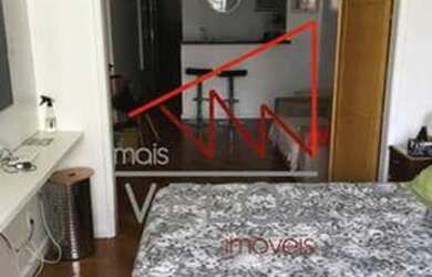 Imagem: A kitnet possui 1 Dormitório, 1 Banheiro, 40m² de Área e