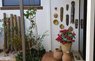 Imagem: A casa em condomínio possui 4 Dormitórios, 5 Banheiros, 5