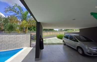 Imagem: A casa em condomínio possui 3 Dormitórios, 5 Banheiros, 4