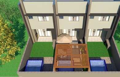 Imagem 2: Sobrado Geminado à venda, 2 quartos, 2 suítes, 1 vaga, Três Rios do...