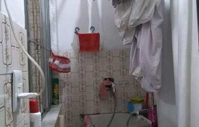 Imagem: O apartamento possui 1 Dormitório, 1 Banheiro, 1 Vaga na garagem