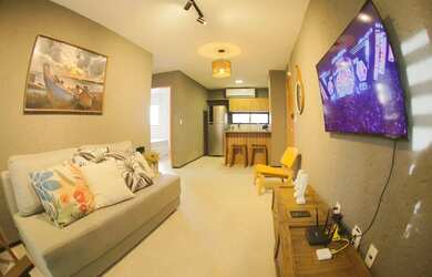 Imagem: O apartamento possui 2 Dormitórios, 2 Banheiros, 1 Vaga na