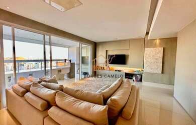 Imagem 4: Apartamento com 3 dormitórios para alugar, 154 m² por R$ 15.900/mês - Vila da Serra - Nova