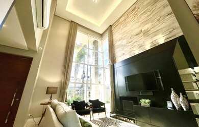 Imagem: A casa possui 3 Dormitórios, 4 Banheiros, 2 Vagas na garagem