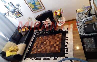 Imagem: O apartamento na cobertura possui 2 Dormitórios, 2 Banheiros