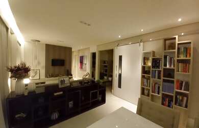 Imagem: O apartamento possui 2 Dormitórios, 3 Banheiros, 2 Vagas na