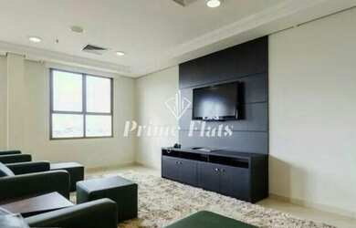 Imagem: O studio possui 1 Dormitório, 1 Banheiro, 1 Vaga na garagem