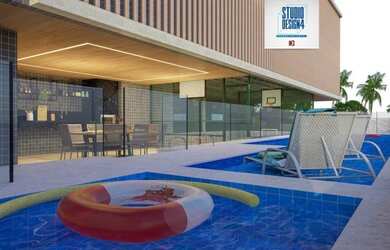 Imagem: O apartamento possui 1 Dormitório, 1 Banheiro, 1 Vaga na garagem