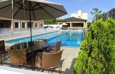 Imagem: O apartamento possui 2 Dormitórios, 2 Banheiros, 1 Vaga na