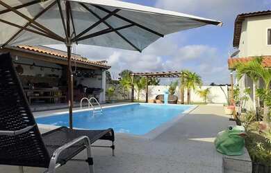Imagem 1: Casa Porto de Sauípe. Piscina, Churrasqueira, Acomodam 10 pessoase4 Vagas...