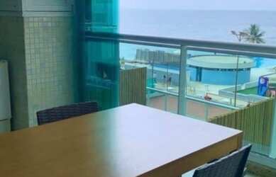 Imagem 3: Alugo Apto 1/4 com suite, alto padrão, mobiliado e vista mar