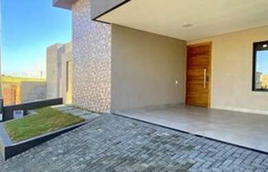 Imagem: A casa em condomínio possui 3 Dormitórios, 3 Banheiros, 4