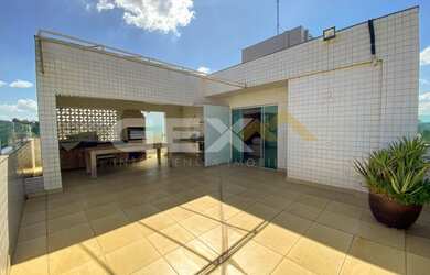 Imagem: O apartamento na cobertura possui 3 Dormitórios, 3 Banheiros