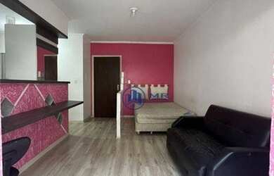 Imagem: A kitnet possui 1 Dormitório, 1 Banheiro, 30m² de Área, Imóvel