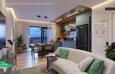 Imagem 4: Apartamento novo 2 quartos 1 suíte, 54 m² no bairro Novo Mundo