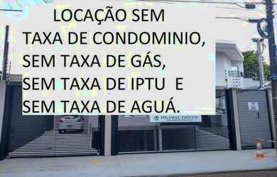 Imagem: A kitnet possui 1 Dormitório, 1 Banheiro, 1 Vaga na garagem