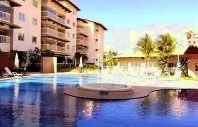 Imagem 2: Apartamento com 3 dormitórios à venda, 76 m² por R$ 586.000,00 - Porto das Dunas - Aquiraz