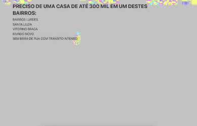Imagem: A casa possui 2 Dormitórios, 1 Banheiro, 1 Vaga na garagem