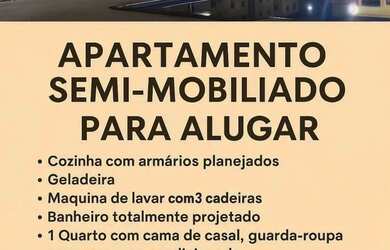 Imagem: O apartamento possui 2 Dormitórios, 1 Banheiro, 1 Vaga na garagem