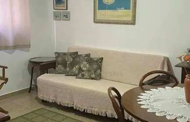 Imagem: O apartamento possui 1 Dormitório, 1 Banheiro, 1 Vaga na garagem