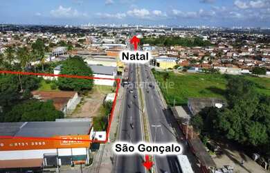 Imagem: O terreno possui 23.650m² de Área e está localizado em Igapó