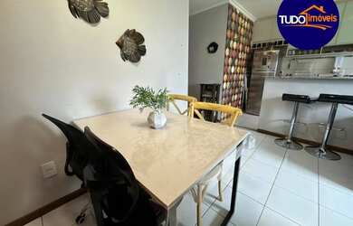 Imagem: O apartamento possui 1 Dormitório, 1 Banheiro, 1 Vaga na garagem