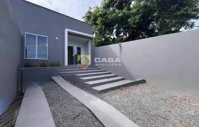 Imagem: A casa possui 2 Dormitórios, 2 Banheiros, 1 Vaga na garagem