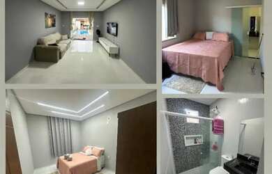 Imagem: A casa possui 3 Dormitórios, 3 Banheiros, 1 Vaga na garagem