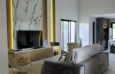 Imagem: A casa em condomínio possui 3 Dormitórios, 4 Banheiros, 4