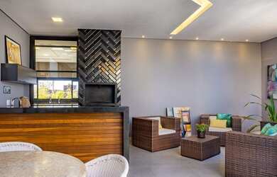 Imagem: A casa em condomínio possui 3 Dormitórios, 5 Banheiros, 4