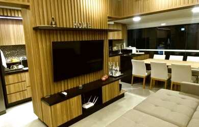 Imagem: O apartamento possui 2 Dormitórios, 2 Banheiros, 2 Vagas na