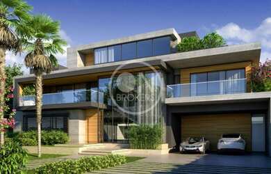 Imagem: A casa em condomínio possui 5 Dormitórios, 5 Banheiros, 4