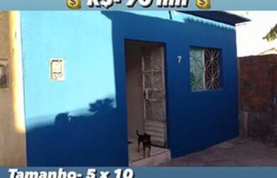 Imagem: A casa possui 2 Dormitórios, 1 Banheiro, 80m² de Área e