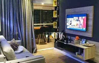 Imagem 1: Apartamento com 1 dormitório, 49 m² - venda por R$ 745.000 ou aluguel...