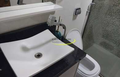 Imagem: O apartamento possui 2 Dormitórios, 3 Banheiros, 2 Vagas na