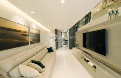 Imagem: O apartamento possui 3 Dormitórios, 2 Banheiros, 2 Vagas na