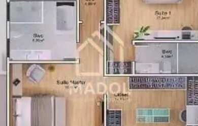 Imagem 7: Sobrado em condomínio à Venda em Jardim Carvalho, Ponta Grossa - PR