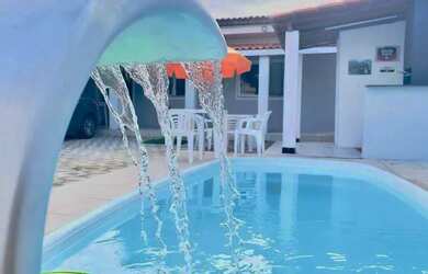 Imagem: A casa em condomínio possui 3 Dormitórios, 1 Banheiro, 1 Vaga