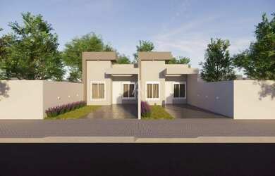 Imagem: A casa possui 2 Dormitórios, 1 Banheiro, 1 Vaga na garagem