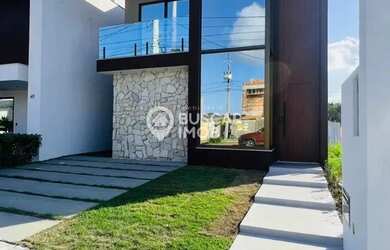 Imagem: A casa em condomínio possui 4 Dormitórios, 2 Banheiros, 2