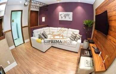 Imagem: O apartamento possui 2 Dormitórios, 1 Banheiro, 1 Vaga na garagem