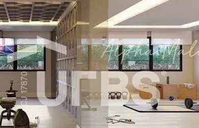 Imagem: O apartamento possui 1 Dormitório, 1 Banheiro, 1 Vaga na garagem