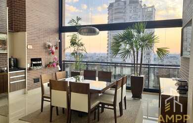 Imagem: O apartamento possui 3 Dormitórios, 3 Banheiros, 4 Vagas na