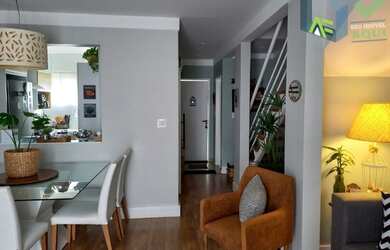 Imagem: A casa em condomínio possui 3 Dormitórios, 3 Banheiros, 2