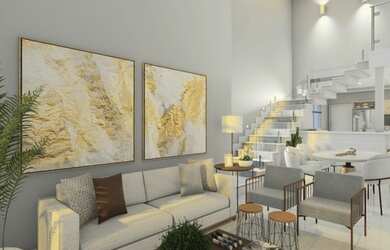 Imagem: A casa possui 3 Dormitórios, 1 Banheiro, 1 Vaga na garagem