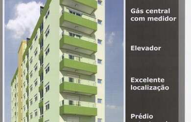 Imagem: O apartamento possui 1 Dormitório, 1 Banheiro, 46m² de Área