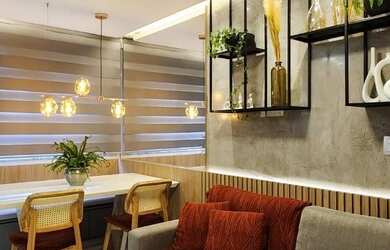 Imagem: O apartamento na cobertura possui 2 Dormitórios, 2 Banheiros