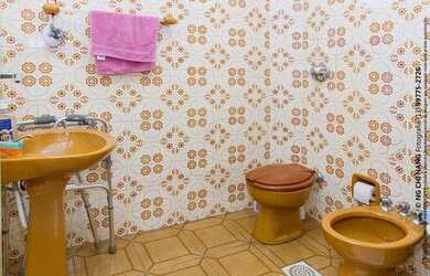 Imagem: O apartamento e possui 1 Dormitório, Suítes, 1 Banheiro