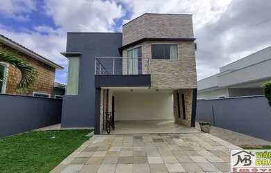 Imagem: A casa em condomínio possui 3 Dormitórios, 4 Banheiros, 2